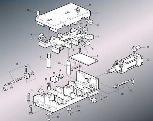 Exploded Parts Illustration